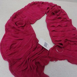 Pink & Silver Scarf